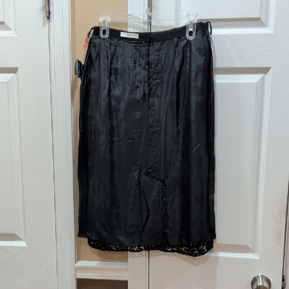 Prada Black Lace Design Top & Skirt - Picture 12 of 12
